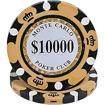 Amazon | モンテカルロ カジノチップ ポーカーチップ バカラチップ